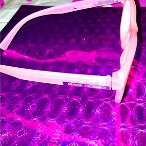 Armani Exchange Eyeglasses frame neon pink